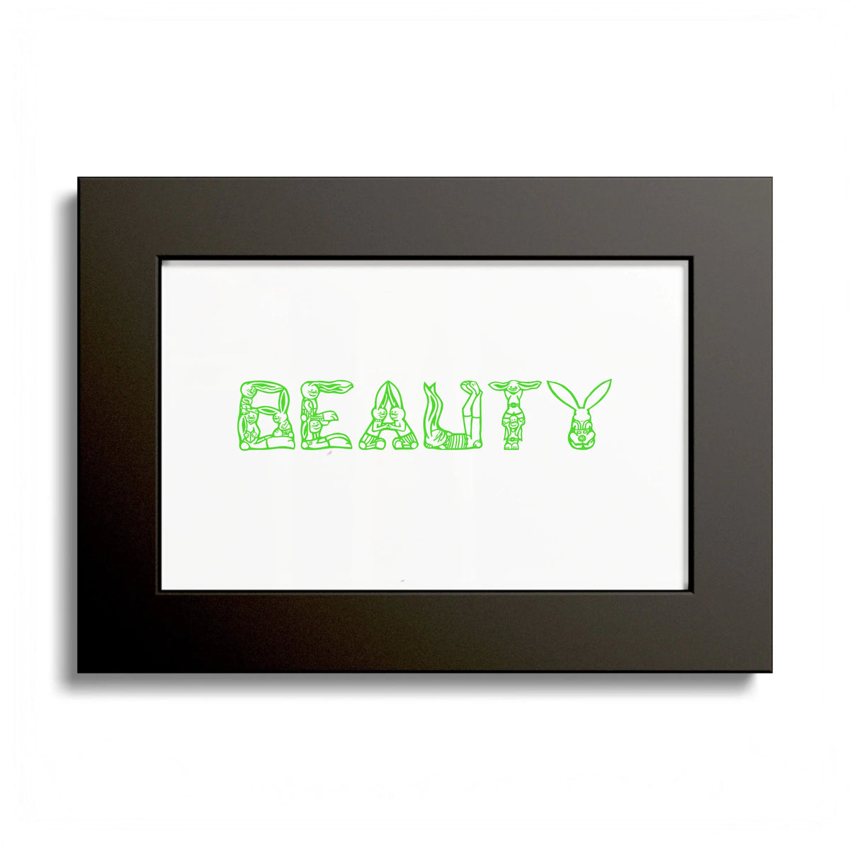 Front, 7_ x 5_ (Horizontal), Black Frame