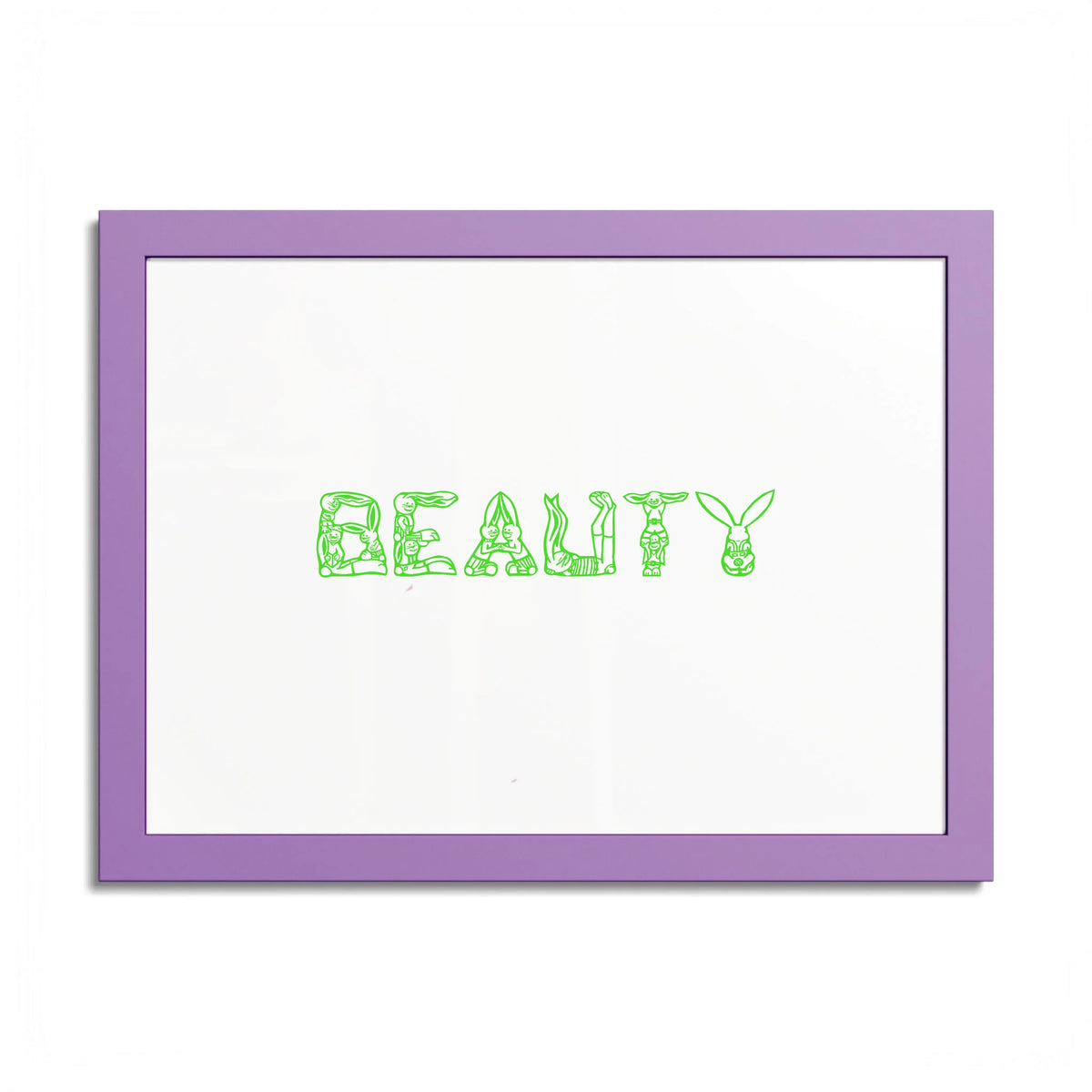 Front, 16_ x 12_ (Horizontal), Lilac Frame