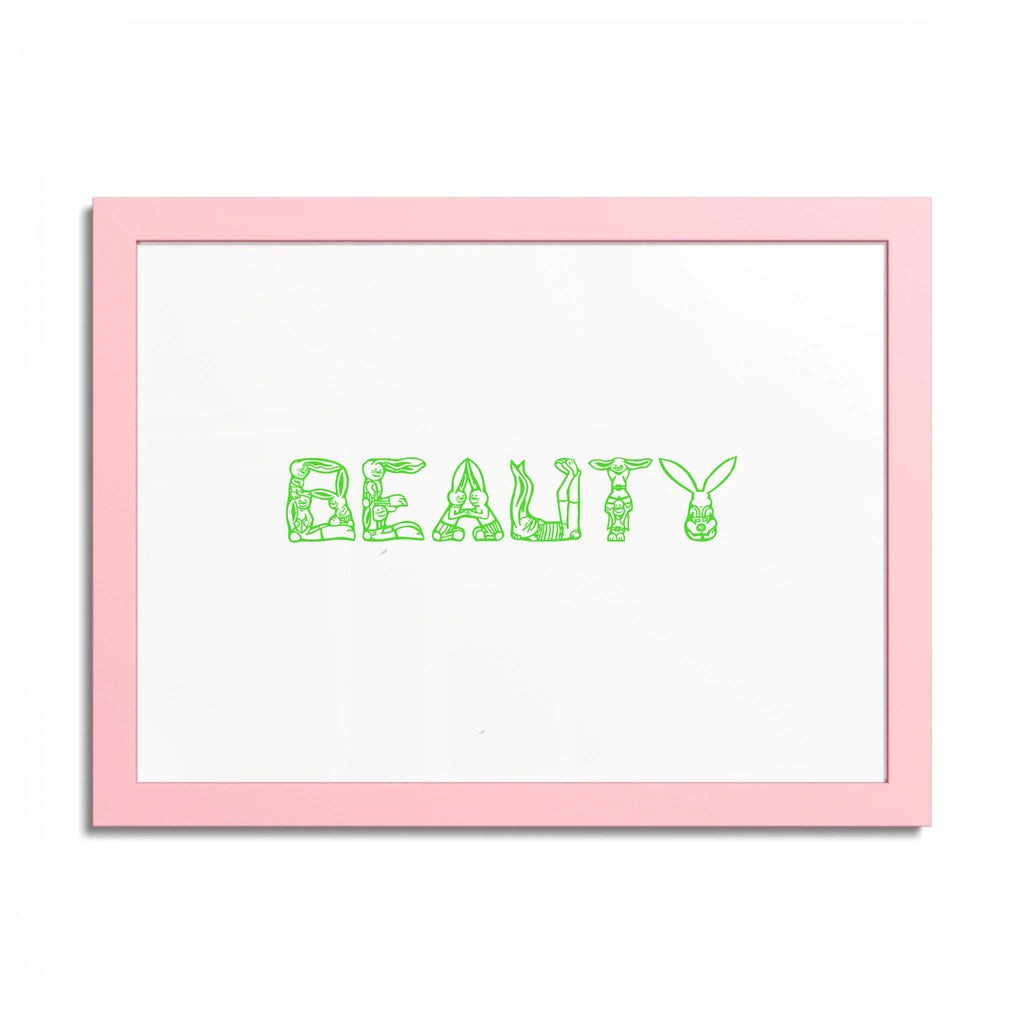 Front, 16_ x 12_ (Horizontal), Pink Frame