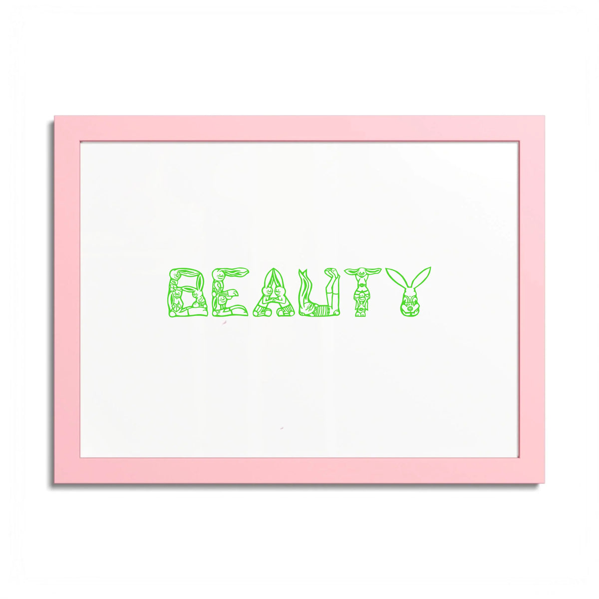 Front, 16_ x 12_ (Horizontal), Pink Frame
