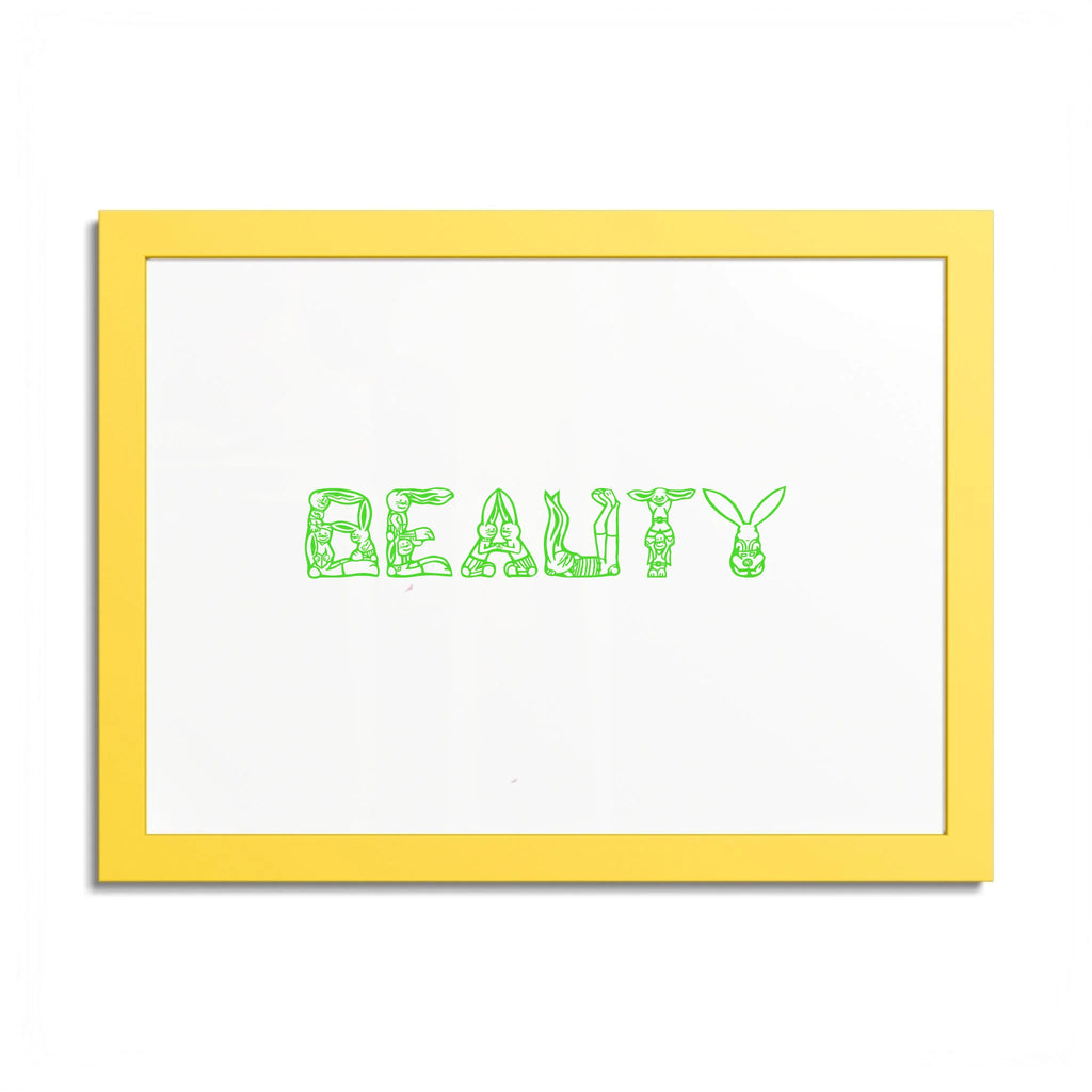Front, 16_ x 12_ (Horizontal), Yellow Frame