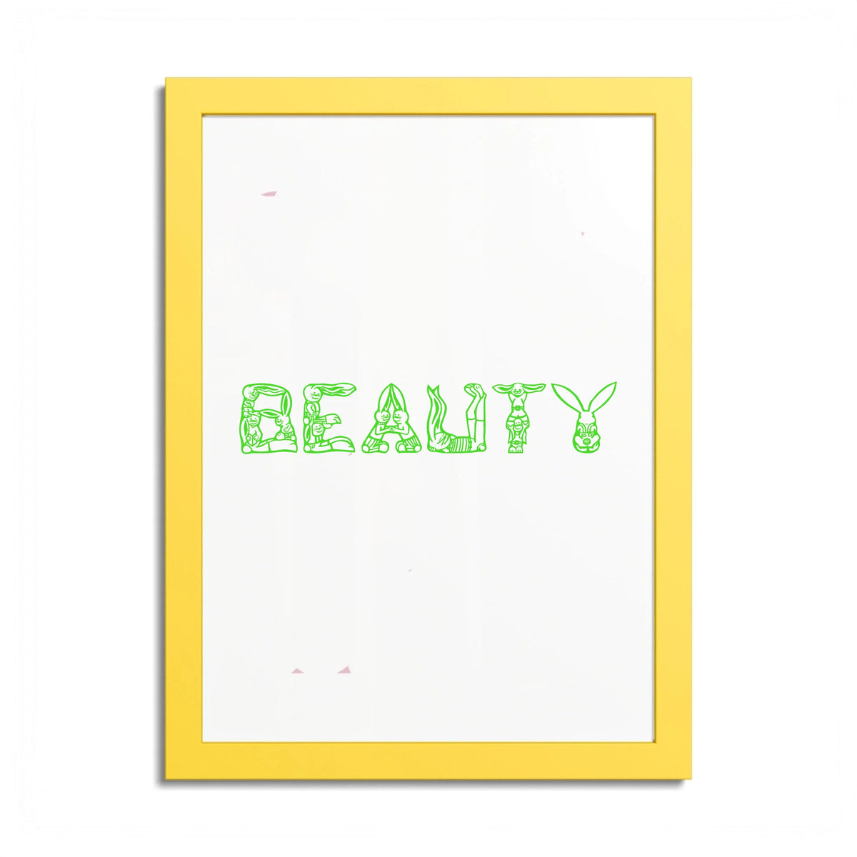 Front, 12_ x 16_ (Vertical), Yellow Frame