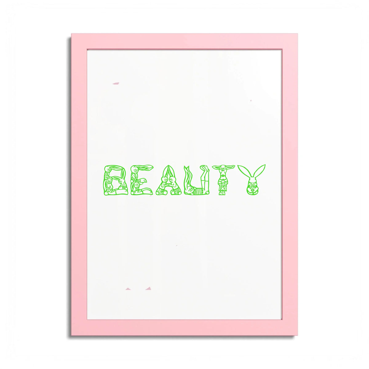 Front, 12_ x 16_ (Vertical), Pink Frame