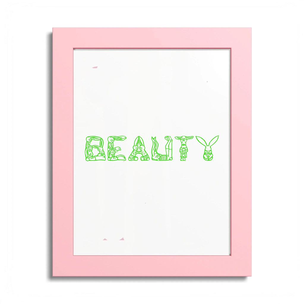 Front, 8_ x 10_ (Vertical), Pink Frame