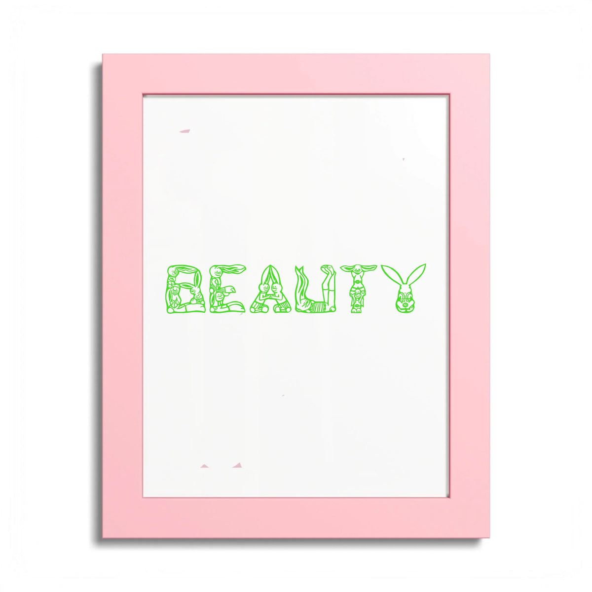 Front, 8_ x 10_ (Vertical), Pink Frame