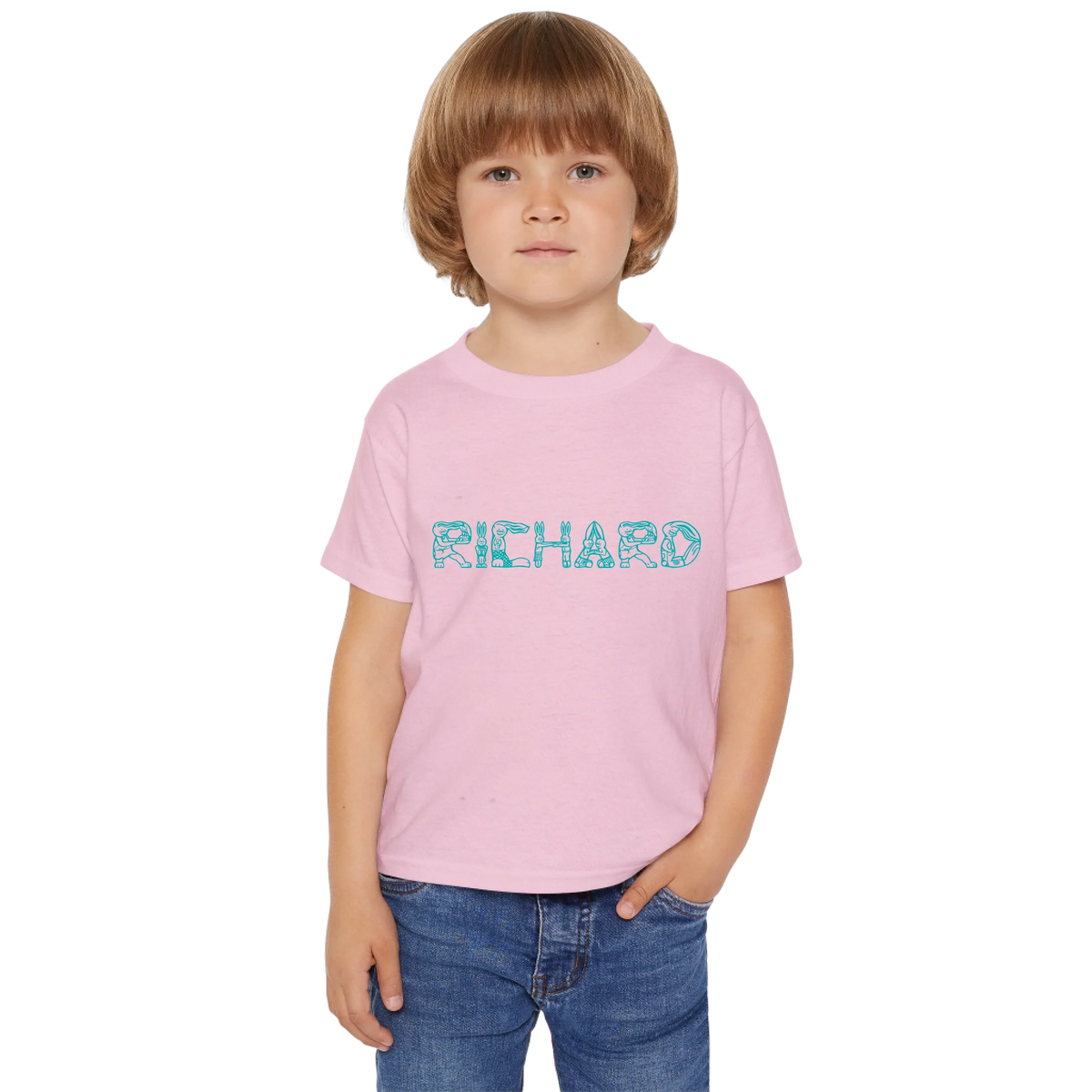 Person Front, Light Pink